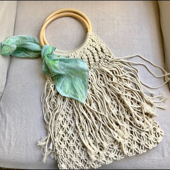 MACRAMÉ BAG - Picture 4 of 5